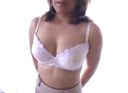 [Underwear fetish] Observe bras intently ☆ White bra ♪ with big breasts from front to back