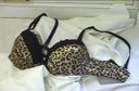 【Underwear fetish】After all erotic ~ I☆ Leopard print bra