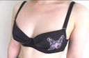 [Underwear fetish] Stylish lantern black bra unveiling ☆