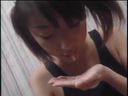 [AV actress] ★ Sayaka ★ Tsutsumi is fired with her bare thighs and shot ★★ in the mouth in the