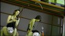 【M Man】Sakura Sakurada & Yuria Tachiki's M Man Bullying ☆ Ji ● Aim for the big game with po fishing! Full body gummed tape & burner shaving ☆☆