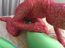 【Fetish】Two people intertwined in zentai! !!　