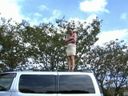 FMK-0178 Mature Woman's Blue Sky Masturbation On The Car