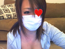 【Live Chat】A child with big breasts shaved masturbates with an electric vibrator