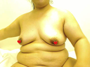 【Live Chat】An aunt with an amazing body shows it up close