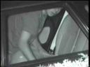 Peeping at a couple having intense sex in a narrow car ...