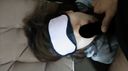 [Ejaculation in the mouth] Blindfolded sex wife that oozes lewd (1)