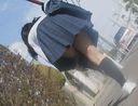 追跡　じぇー娘パンチラ