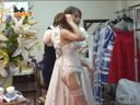 Fitting room changing clothes shooting! #花嫁 & Gride #Wedding Dresses# #着替え #隠し撮り Vol. 8