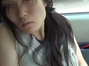 [Personal shooting] Guess collection video of ** cuckolding my son's wife! Masturbation in the car and shooting in the standing back