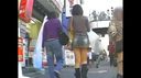 【素人パンチラ】音系女子のパンチラ