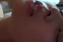 [Amateur personal post] Nasty beautiful wife "oral ejaculation, facial ejaculation, raw out"! !!