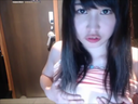 【Live Chat】Video ♡ of a cute loli beautiful girl with fair skin who looks a little comfortable with beautiful breasts