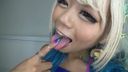 Tongue, lips, finger selfie Reona Maruyama