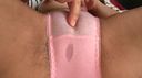 [Individual shooting] Even though she is beautiful, her pubic hair is a pillow rubbing masturbation that her sister does every day