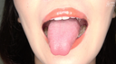 【Oral cavity】Popular model Kakuna Tsumugi Chan's super rare teeth, mouth, throat dick, spit observation!!