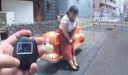 ※Infiltration※Mania coveted! An video with a chubby big breasts pig dollar M Mi-chan of a hapbar in Tokyo!