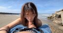 ※提供Monashi福利[沒有●][夏樹2]在海灘上赤身裸體！ ！ ！ “什麼！？︎ 是不是很危險！？”，我注意到精液溢出來了。