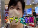 Monashi Car Excited by Demon's Dribbling MAX Kiss after sexual drinking...