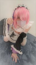 [Completely amateur 18 years old] Cosplay photo session Ram + Rem
