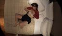 【隠撮】アパレルショップで働く綺麗系お姉さんがホテルでオナニーしているところを撮影。 だらしなく脚を広げながら無我夢中でおまんこを弄って全身ガクガク♥
