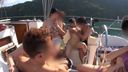 [Amateur] Cute neat and clean swimsuit beauties ... I feel super pranks on the boat with momentum www