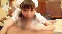 《Amateur Gonzo》Slender F Cup Big Girl ◆ Gonzo SEX wearing nurse cos! Blow service play!