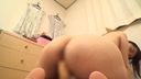 【Amateur】A beautiful girl with dark hair took a selfie of masturbation. Female orgasm ♥ while dripping mushy love juice from the bristle