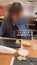 142-(屋外プレイ)18歳なりたて川栄李奈似が屋外で両穴ディルド羞恥プレイ