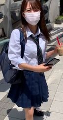 『完全顔出し』秋田最高美女県立生・制服デートでハメ外し／巨尻バック生中出し※高画質特典