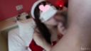 H cup finest 3D body # 6 Saki (20) who became a Santa girl and vaginal shot at a sexual night!
