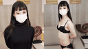 【Uncensored】Tokyo Gei● University 2nd year. A sensitive girl with big nipples even though she has small. Teach the true art of young talent who aspires to be an artist with a bottom seeding press!