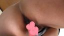 【Individual shooting】 [masturbation] Shaved wonder-chan ass hair untreated finger expansion ~ Toy insertion and face riding pleasure shake the butt meat and euphoria! ~Hodaka~