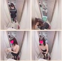 [My friend's sister / Hidden camera in the dressing room] Small breasts like a student, but very excited about style ◎ (mp4)