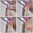 [Changing clothes in the fitting room / peeping / hidden camera] Peeping at the secret masturbation of a pure innocent beauty who looks good in a pure white dress ・・・ (mp4)