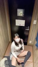 〈Amateur selfie〉First year university student! masturbation in a private room of Necafe, When I opened the door, there was a man on the other side, and I still masturbated with the door open for a while, I had a voice, and it was naughty.