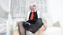 Nonoto Himegoto 19 FG〇 / Ma〇 Kizuna level limit breakthrough! Senior, please be gentle ... ♡ -Black tights footjob edition-