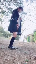 [It's a selfie for 2nd year ♡ students at a private school! ] At the back of the road where the car was running bang-bang, I unbuttoned my shirt, took off my skirt, and masturbated exposedly ... I've been courtegaver many times on the road ...
