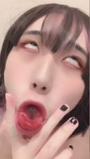 [For those who like ahegao anyway] At this time, when the heavy eyelids are cute, Musume's well-groomed face collapses brilliantly and the record of the ahegao photo session that abandoned her shame in front of the camera will be released.