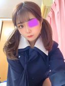 [With algae] Serious masturbation with famous child 7 uniform twin tails on a certain SNS! * With review benefits