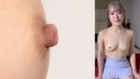 Amateur girl's sensitive erection nipple teasing (1)