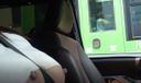 Mission to run parallel to the bus in Tokyo with both breasts out and fully open the passenger window (first part)