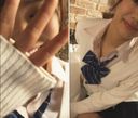 制服J● ハメ撮り中出し（スマホ撮影）フェラうまで可愛いです〈素人〉※レビュー特典あり