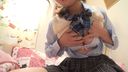 【Female ◯ student】A petite and cute girl in uniform is immersed in masturbation in front of the camera.