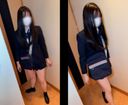 개인 촬영 [2000 학년] 도쿄 메트로폴리탄 (2) 흑발 롱 청초계 아가씨 학원 아름다운 흑발 미녀 소수*여자가 구쵸구쵸 메뚜로 POV 생 삽입
