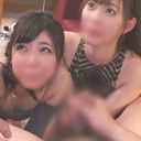 【素人ナンパ】エロギャル2人組の乱交SEX。キツマンコに鬼ハメピストン。