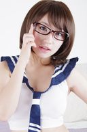 [Super recommended beauty] Long-awaited for all mankind ☆ Sailor cosplay glasses child! You are also dohamari with a beautiful body!