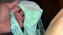 【オリジナル個撮】OLさきちゃんの使用済み下着と着用中のお湿りエロパンティー