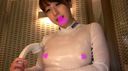 [Original individual shooting] Big breasts that are too unpleasant Her wet and transparent erect nipples and shaved crack