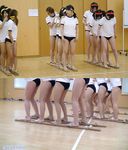 Physical Education for Girls Barefoot (2)